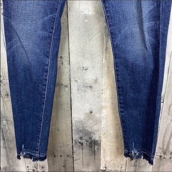 Anthropologie Frame Le Skinny de Jeanne Raw Hem Size 28 - Picture 4 of 15